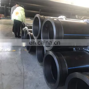WYUAN Brand Dredge Pipe Rubber Hoses Hdpe Pipe od 160 pn 16 12m thumbnail-1