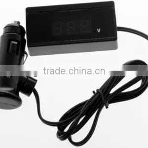 MiNi Digital Voltmeter Gauge Voltage Volt Car Auto Voltmeter thumbnail-1