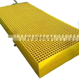 Grp/frp Grating Manufacturer Sale Plastic Composite Frp Molded Grating thumbnail-1