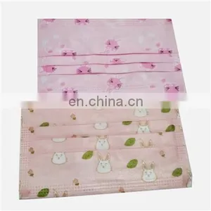 New Design Kids Face Mask Disposable Medical Fabric With Beautiful Price thumbnail-5