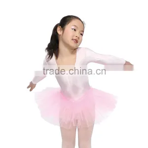 Dance Costomes Professional Ballet Leotard With Skirts Girls Ballet Tutu thumbnail-2