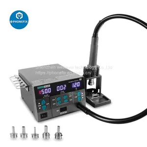 SUGON 8610DX 1000W Hot Air Gun LED Display Lead-Free Rework Station With 5 Nozzle thumbnail-1