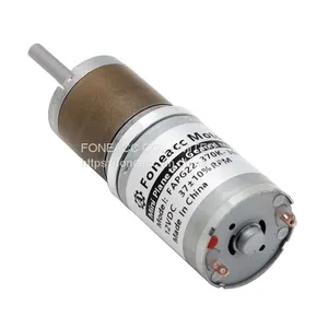 PG22-370 12V 24V Φ 22mm Diameter Mini Planetary Geared 370 Motor thumbnail-3