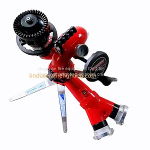 Portable Ground Fire Water Monitor Big Flow Fire Water Cannon Wholesalers thumbnail-1