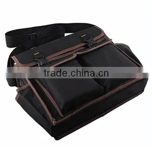 Heavy Duty Polyester Electrical Tool Kit Bag Black Electrical Tool Kit Bag Sling Electrical Tool Kit Bag With Buckle Closure thumbnail-3