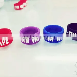 100% Silicone Wedding Classic Ring thumbnail-2