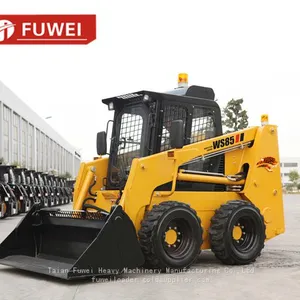 Construction Machiery FUWEI Latest Skid Steer Front End Loader for Sale thumbnail-1