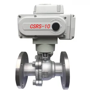 Stainless Steel Pneumatic Ball ValvePneumatic Ball Valve Stainless Steel Flange Ball Valve Q41F-16P thumbnail-4