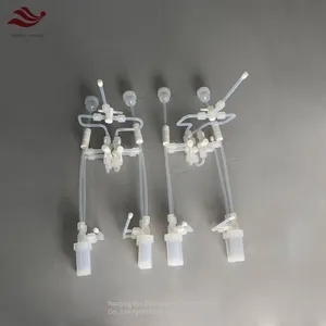 High-purity Pfa Purge Bottle for Inert Gas Purging of Reaction Tanks, With 1/4 Connector, Anti-siphon Buffer Bottle, Can be Equipped With Valves thumbnail-3
