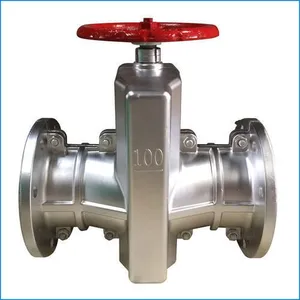 Supply Stainless Steel Pipe Clamp Valve GJ41X Aluminum Alloy Flange Pipe Clamp Valve Cast Steel Pipe Clamp Valve thumbnail-2