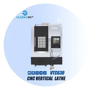 Vtc630 Vertical CNC Lathe Machine With Fanuc System for Seal & Hydraulic Processing thumbnail-1