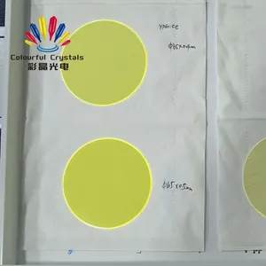 YAG (Ce) Scintillation Crystals Available in As-grown Wafers, Polished Wafers and Coated Wafers. thumbnail-5