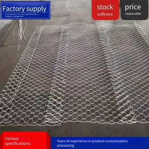 Lianqi Network Industry Reno Mattress, Reno Mattress for River and Channel Slope Protection, Double Partition Reno Mattress thumbnail-5