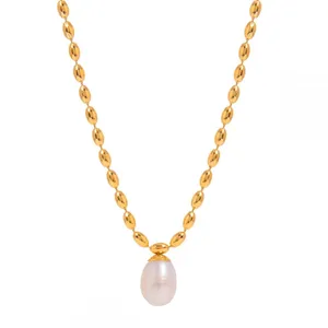 High-Quality Stainless Steel Fashion Jewelry Necklace for OEM Manufacturers thumbnail-1