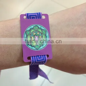 MDW400 Eco-friendly Polyester Woven 125khz Rfid Wristband thumbnail-6