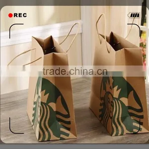 Cutom Color Printing Paper Gift Bag Printed Paper Bag Brown Paper Bag Quality Choice thumbnail-1