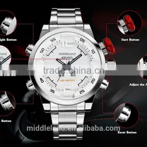 8011MIDDLELAND LED Business Man Quartz Watch Fashion Military Sport Casual Wristwatch thumbnail-4