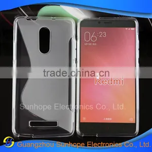 S Line Design Tpu Cell Phone Covers for Xiaomi Redmi Note 2 Pro thumbnail-4