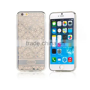 For IPhone 6 Case, Electroplate Ultra Thin Clear Soft TPU Case for IPhone thumbnail-2