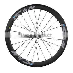 23mm Width U Shape 50mm Carbon Clincher Wheels 700c Road Bike Carbon Wheelset Clincher 50mm thumbnail-3