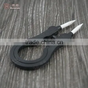 2016 Electronic Cigarette Accessories Vaper E-cig Ceramic Tool Practical Vape Tool Ceramic Tweezer thumbnail-2