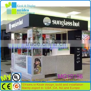 China Furniture Display Eyewear Store Modern Glass Sunglass Kiosk Manufacture thumbnail-1