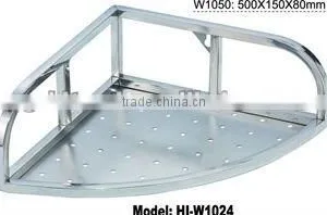 Stainless Steel Bathroom Towel Shelf thumbnail-1
