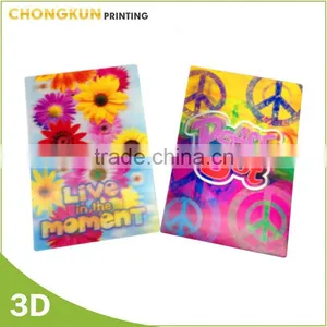 2016 New Design Cheap Souvenir Gifts Printing 3D Lenticular Postcard thumbnail-1