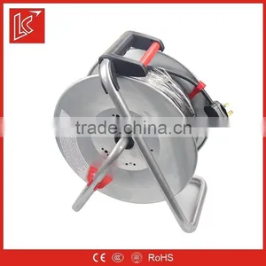 European Type 50M 16A Mini Cable Reel H05vv-f 3 Gang Socket thumbnail-3