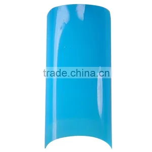 Light Blue Full Nail Tips/artificial Nails thumbnail-1