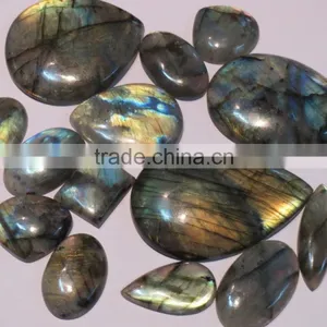 Rainbow Flash Labradorite Gemstone Cabochons thumbnail-4
