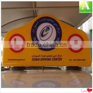 China Supplier Blister Plastic Taxi Top Advertising Light Box thumbnail-1
