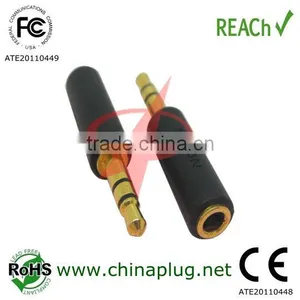3.5 Stereo Plug Male to Female Electrical Plug Adapter thumbnail-1