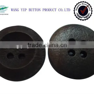 18mm Fashion Used 4 Holes Natural Wooden Coat Button thumbnail-1