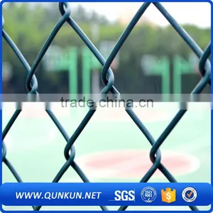Galvanized Steel Woven Chain Link Fence / Chain Link Fence Rolls thumbnail-1