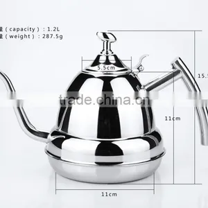 Portable Stainless Steel Hot Water Kettle Colorful thumbnail-5