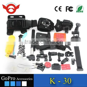 2016 NEW Customized High Quality 35 in 1 Family Kit Camera Accessories for Gopro Hero Accessories 1 2 3 4 Session thumbnail-4