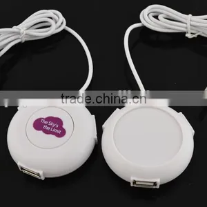 Computer Round 3 Port LED Usb Hub With Webkey/weblink Function thumbnail-3