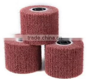 Wire Drawing Non Woven Polish Wheel thumbnail-4