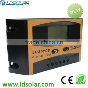 PWM 10A 12/24V Auto PV Solar Charge Controller With LCD Screen thumbnail-1