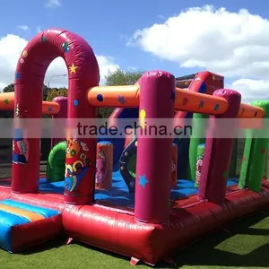 Small Carnival Combo Colorful Inflatable Bouncy Slide for Children thumbnail-3
