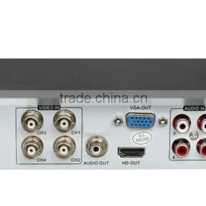 2016 New Technology 4 IN 1 Hybrid TVR 4CH Equals to DVR, AHD DVR, NVR and TVR Strong Function With Lowest Price High Performace thumbnail-4