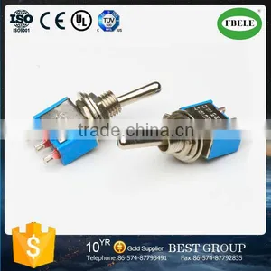 STM-102 Miniature Toggle Switch, Mini ON-OFF 3PDT 9P Toggle Switch (FBELE) thumbnail-1