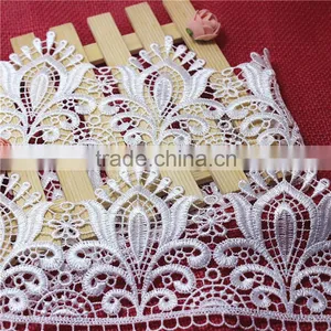 11cm Embroidery Flower Lace Trim,Lace Trim For Curtain Decoration thumbnail-2
