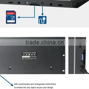 Heavy Duty Lcd Frameless Monitor 32 Inch,32 Inch Open Cell Lcd Display Panel Flexible Mount Led Advert Lcd Panel thumbnail-4