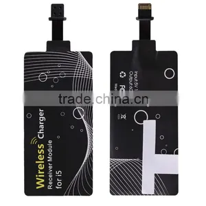 Best Christmas Gift qi Standard Wireless Charger Receiver for Iphone 6 thumbnail-1