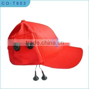 Customized Cotton FM/AM Radio Hat With Earphone for Promotion thumbnail-1