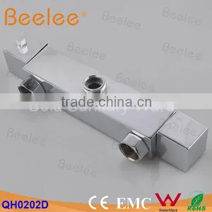 Wall Mounted Square Temperature Controller Thermostatic Shower Faucet Mixer Tap thumbnail-3
