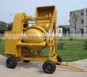 Tilt Drum Concrete Mixer With Mechanical Hopper thumbnail-6