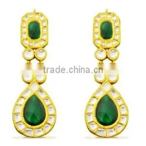 Kundan Earring thumbnail-1